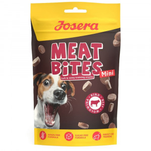 JOSERA MEAT BITES MINI BEEF mīksts gardums gabaliņos suņiem Liellops 70g