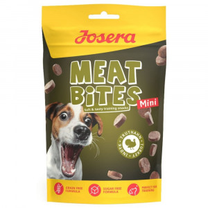 JOSERA MEAT BITES MINI TURKEY mīksts gardums gabaliņos suņiem Tītars 70g