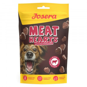 JOSERA MEAT HEARTS BEEF mīksts gardums gabaliņos suņiem Liellops 70g