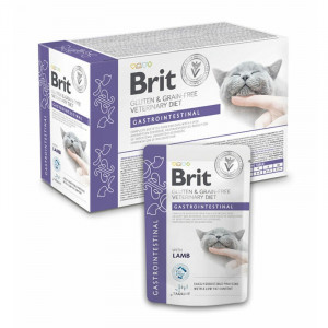 BRIT VETERINARY DIET CAT GASTROINTESTINAL konservi kaķiem 85g