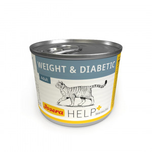 JOSERA HELP CAT WEIGHT & DIABETIC konservi kaķiem 200g