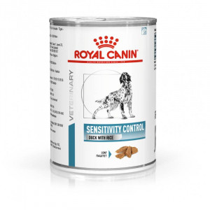 ROYAL CANIN VHN DOG SENSITIVITY CONTROL DUCK RICE konservi suņiem 410g