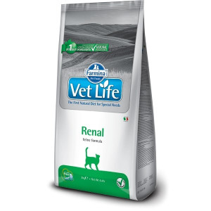 VET LIFE CAT RENAL sausā kaķu barība Nieru veselība 5kg