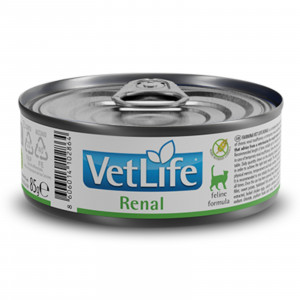 VET LIFE CAT RENAL konservi kaķiem Nieres 85g