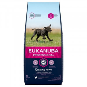 EUKANUBA DOG PUPPY LARGE sausā barība kucēniem Vista 18kg