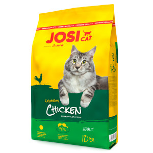 JOSERA JOSICAT CRUNCHY CHICKEN sausā barība kaķiem Vista 10kg