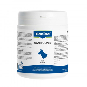 CANINA CANIPULVER papildbarība suņiem Kalcijs 350g