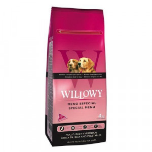 Willowy Special Menu Dog Adult sausā barība suņiem Vista, liellops 20kg