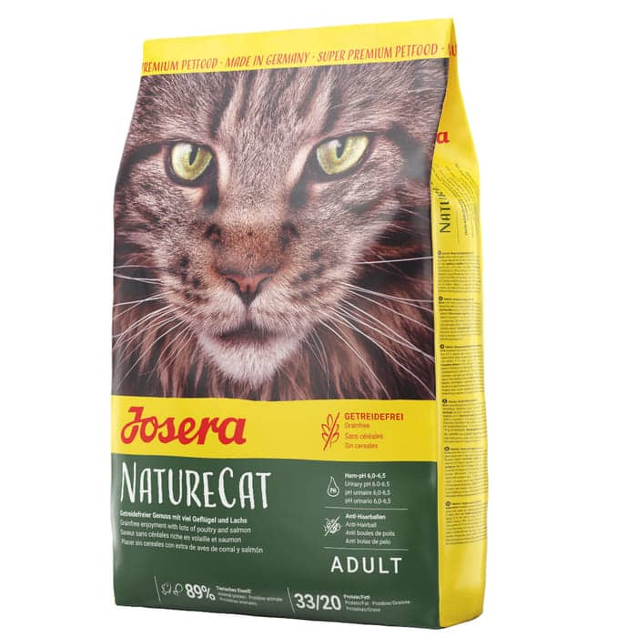 Josera NatureCat sausā kaķu barība aktīviem kaķiem 10 kg