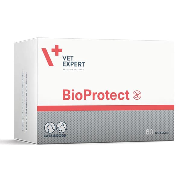 VetExpert BioProtect probiotikas kapsulas suņiem un kaķiem N60