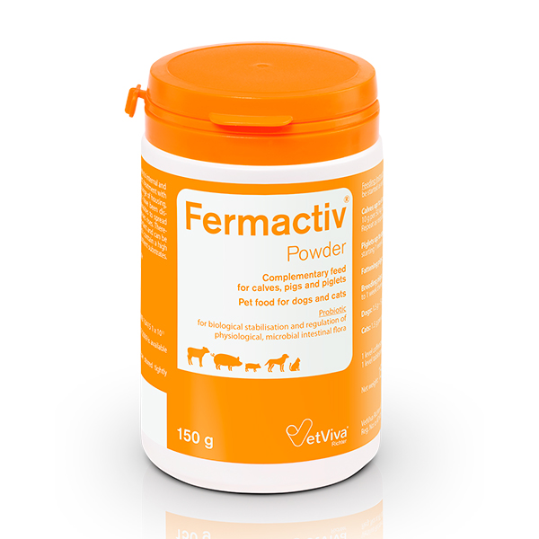 Fermactiv probiotikas pulveris suņiem un kaķiem 150 g