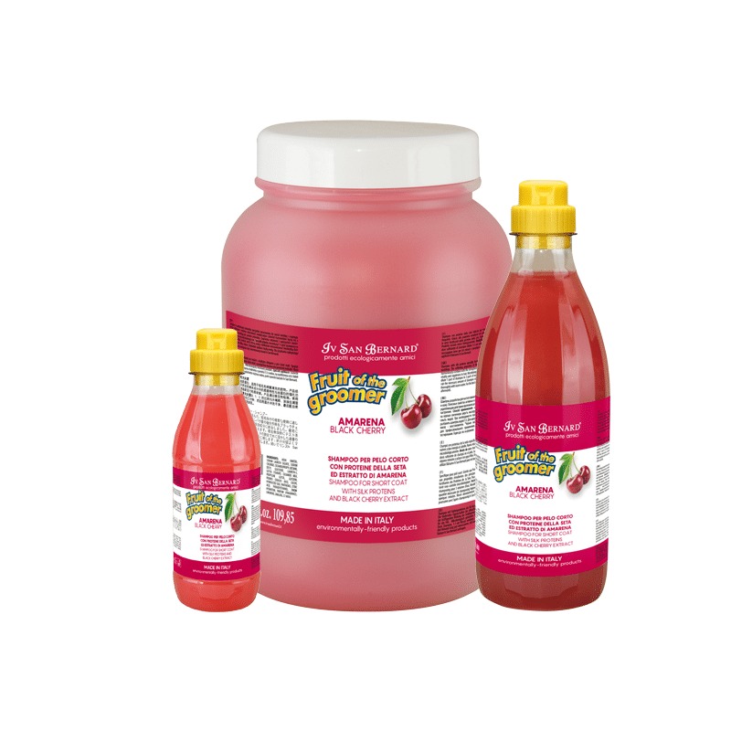 IV SAN BERNARD BLACK CHERRY šampūns suņiem biežai lietošanai 500ml