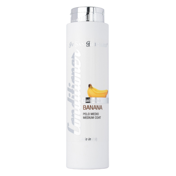 IV SAN BERNARD BANANA SLS FREE PLUS kondicionieris suņiem, kaķiem bez sulfātiem 300ml