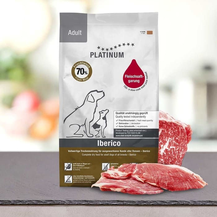 Platinum Iberico & Greens suņu barība ar svaigu Ibērijas cūkgaļu 15 kg