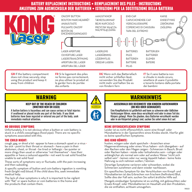 KONG CAT LASER TOY Rotaļlieta kaķiem