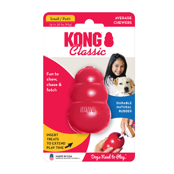 KONG CLASSIC RED rotaļlieta suņiem S 7cm