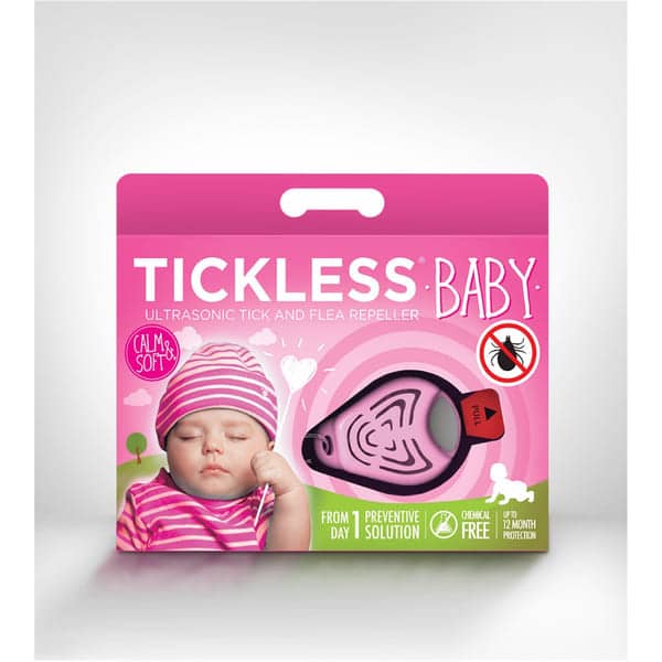 Ultraskaņas pretērču ierīce bērniem Tickless Baby rozā