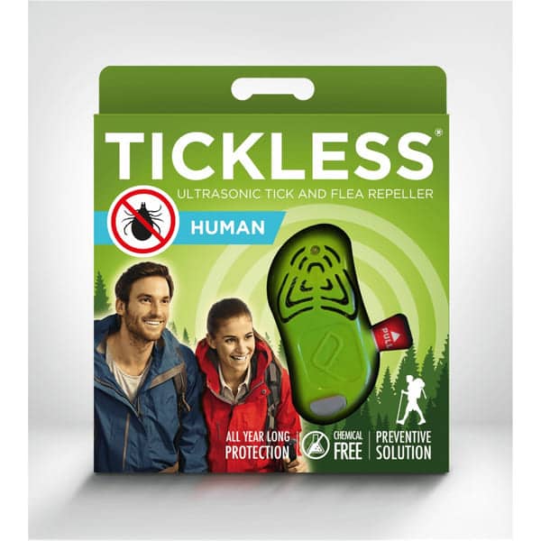 Ultraskaņas pretērču ierīce cilvēkiem Tickless Human zaļa