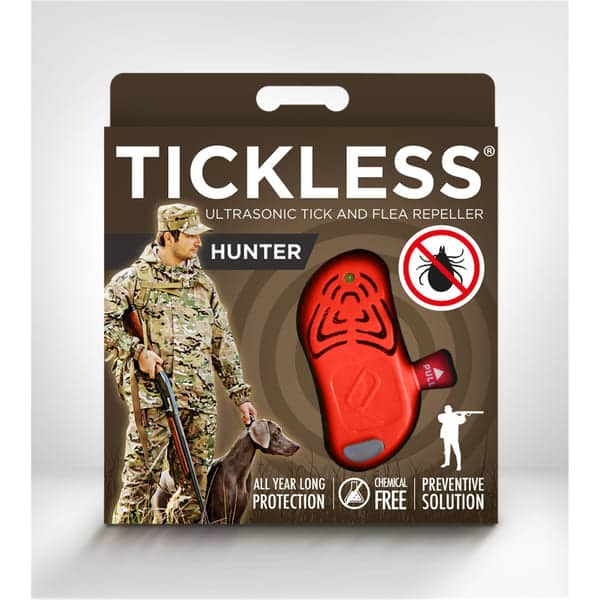 Ultraskaņas pretērču ierīce cilvēkiem Tickless Hunter oranža