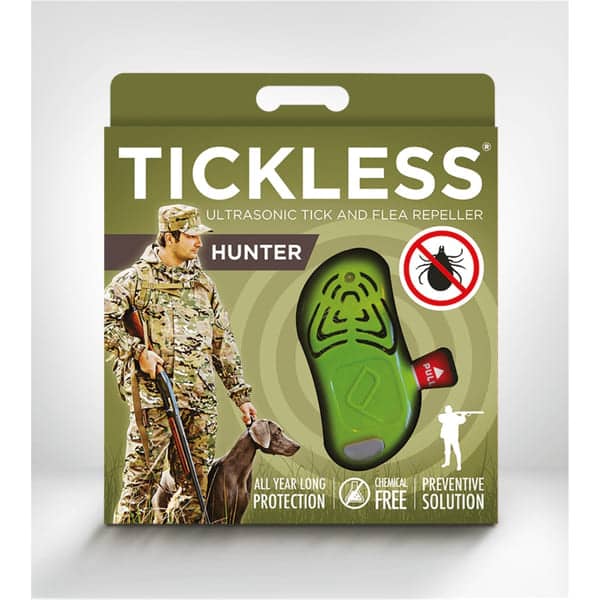 Ultraskaņas pretērču ierīce cilvēkiem Tickless Hunter zaļa