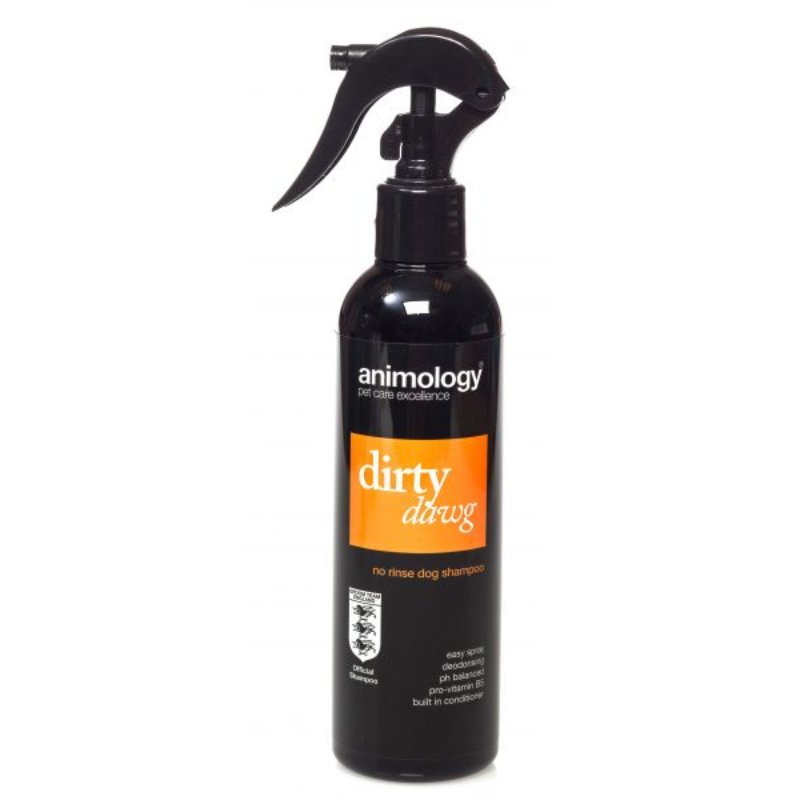 ANIMOLOGY NO RINCE DIRTY DAWG bezskalošanas šampūns suņiem 250ml