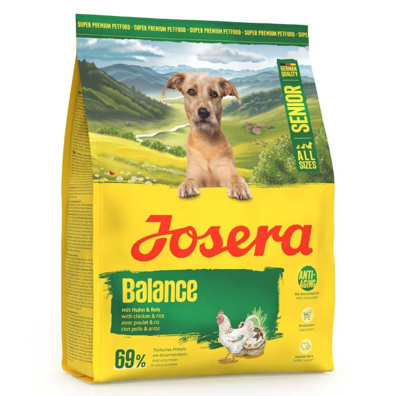 Josera Balance Senior sausā suņu barība vecākiem suņiem 900 g