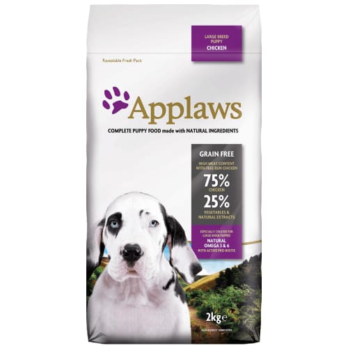 APPLAWS DOG PUPPY L bezgraudu sausā barība kucēniem Vista 7.5kg