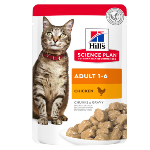 HILL'S SP CAT CHICKEN konservi kaķiem Vista 85g