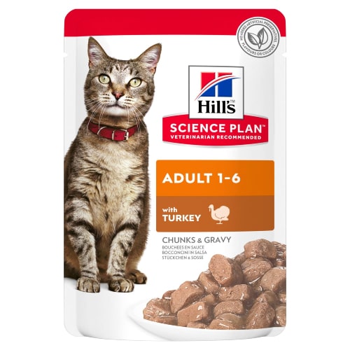 HILL'S SP CAT TURKEY konservi kaķiem Tītars 85g