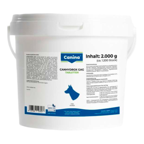 Canina Canhydrox GAG tabletes locītavām un kauliem suņiem 2 kg N1200