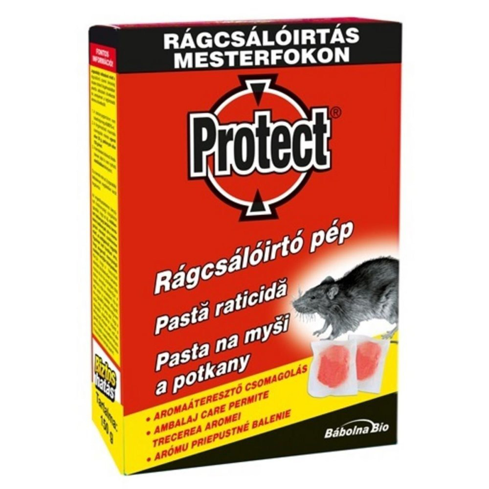 PROTECT PRO PASTA Žurku inde peļu un žurku iznīcīnāšanai 150g