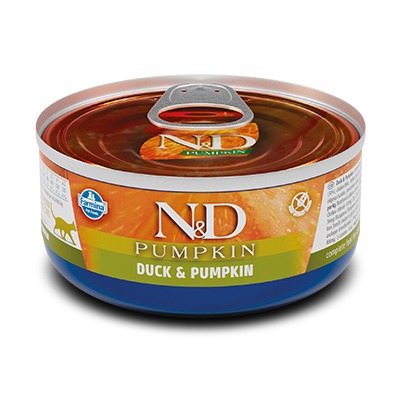 FARMINA N&D CAT PUMPKIN DUCK kaķu konservi Pīle, ķirbis 70g