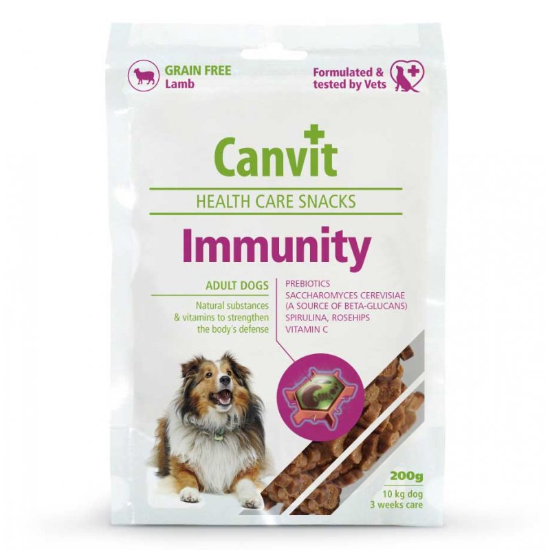 CANVIT IMMUNITY suņu gardums imunitātes stiprināšanai 200g