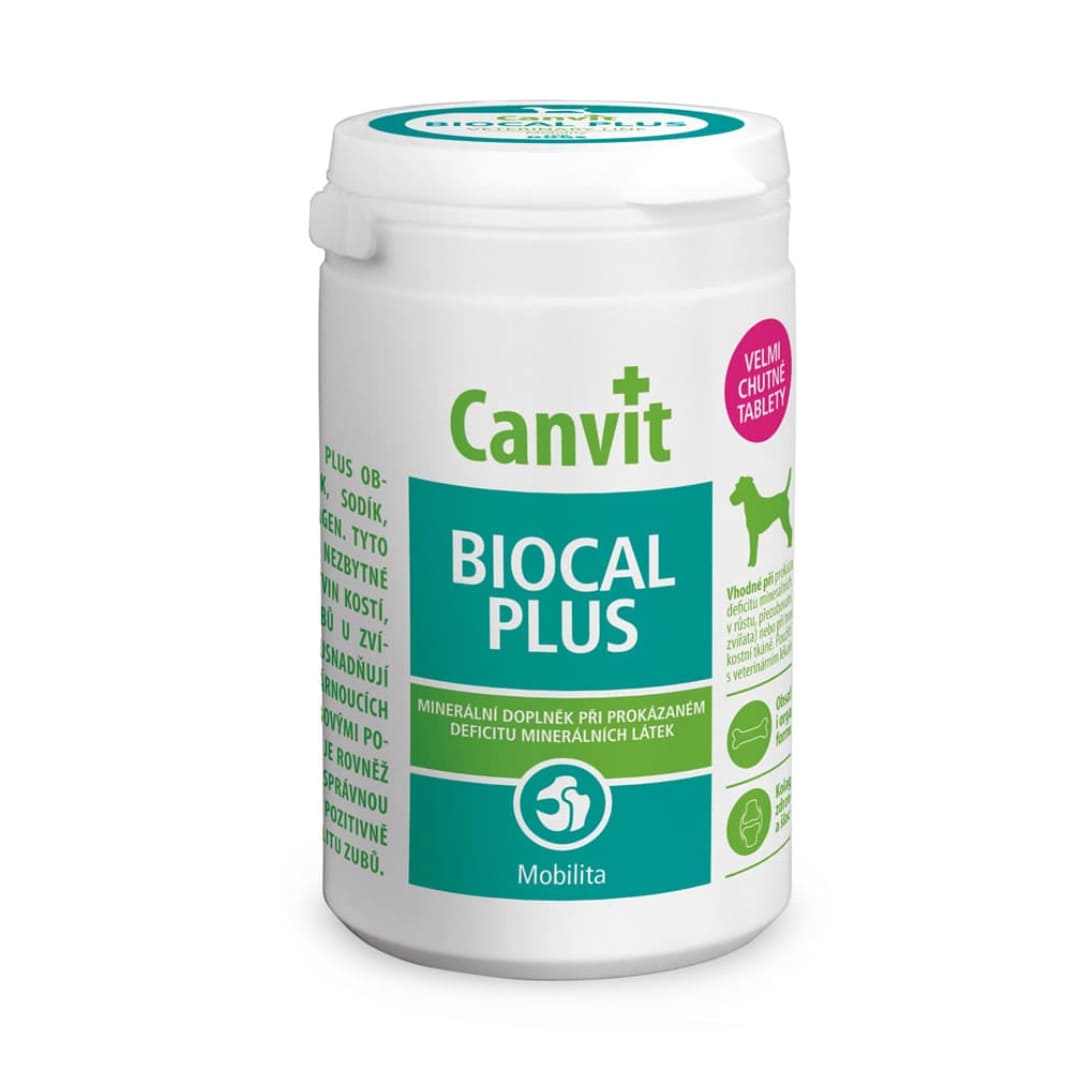 Canvit Biocal Plus tabletes kauliem suņiem 230 g N230