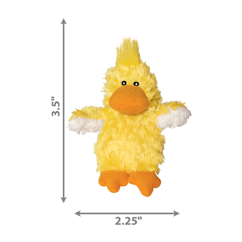KONG CAT CATNIP DUCK Rotaļlieta kaķiem