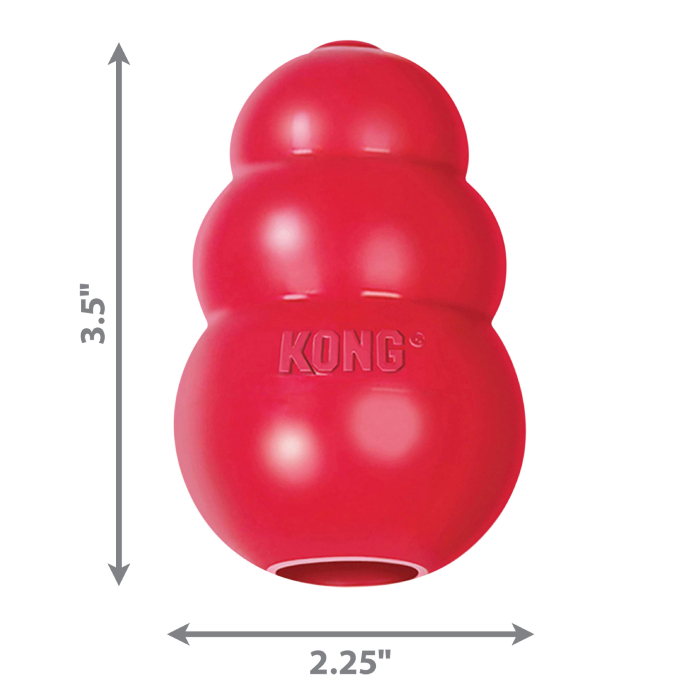 KONG CLASSIC RED rotaļlieta suņiem M 9cm