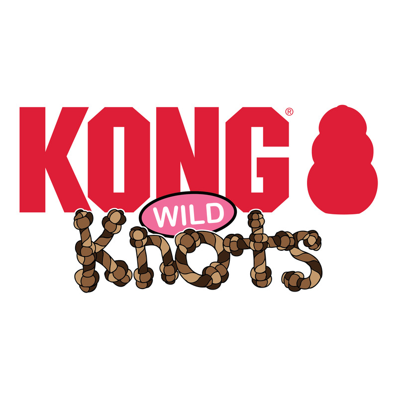 KONG Wild Knots Bear Assorted rotaļlieta suņiem S/M 12cm