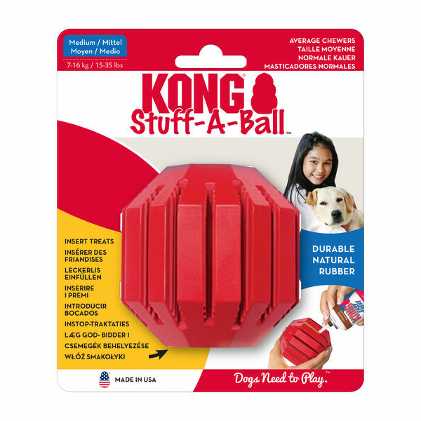 KONG STUFF-A-BALL Rotaļlieta suņiem M 7cm
