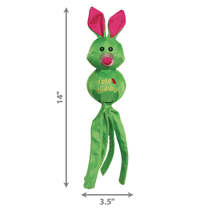 KONG Wubba Friends Ballistic rotaļlieta suņiem, kaķiem L 35cm