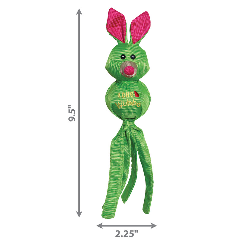 KONG Wubba Friends Ballistic rotaļlieta suņiem, kaķiem S 24cm