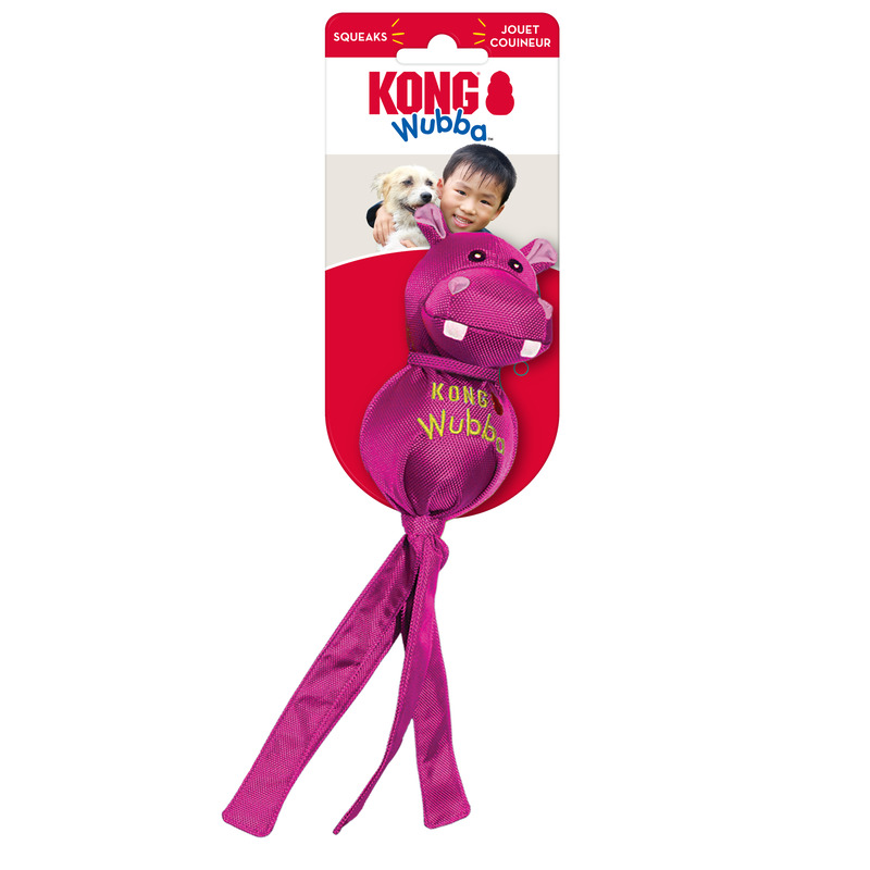 KONG Wubba Friends Ballistic rotaļlieta suņiem, kaķiem S 24cm