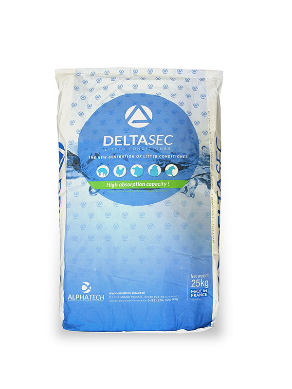 Deltasec absorbents fermām smaku un mitruma kontrolei 25 kg