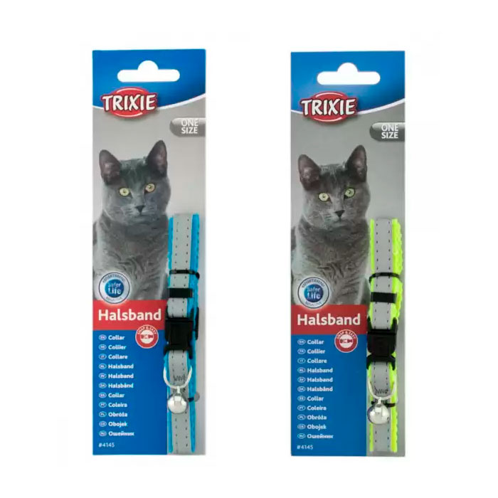 Trixie Cat Collar kaklasiksna kaķiem atstarojošā 1gab
