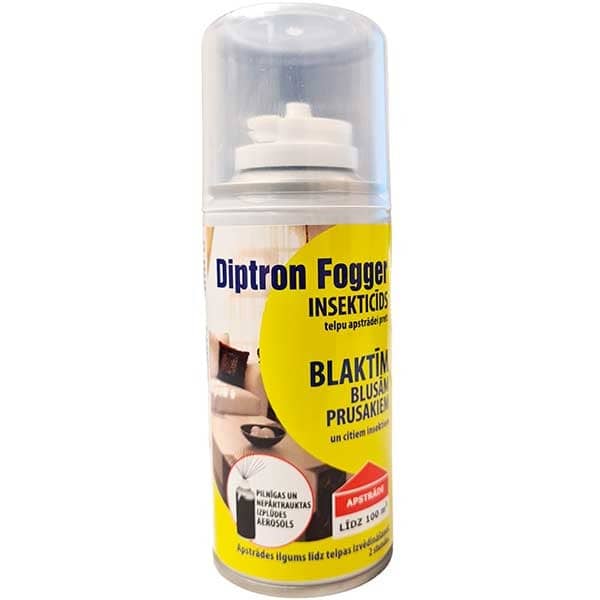 Diptron Fogger automātiskais aerosols pret blaktīm, blusām un prusakiem 150 ml