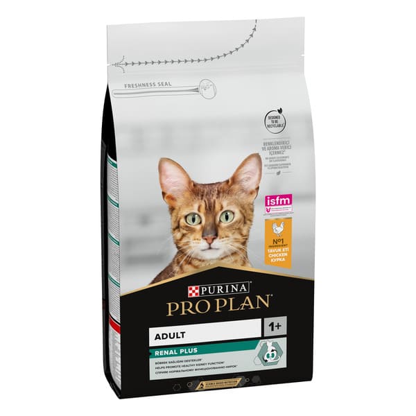 Pro Plan Renal Plus Chicken kaķu barība nierēm ar vistu 1.5 kg