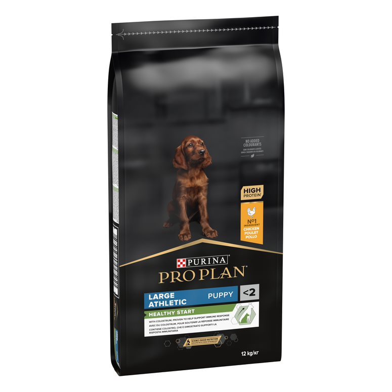 Pro Plan Puppy Large Athletic suņu barība lielo šķirņu kucēniem ar vistu 12 kg