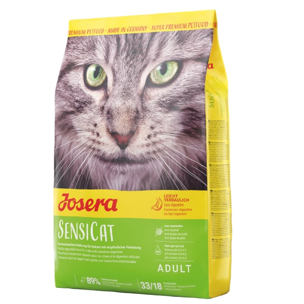 Josera Sensicat sausā kaķu barība jutīgiem kaķiem 2 kg