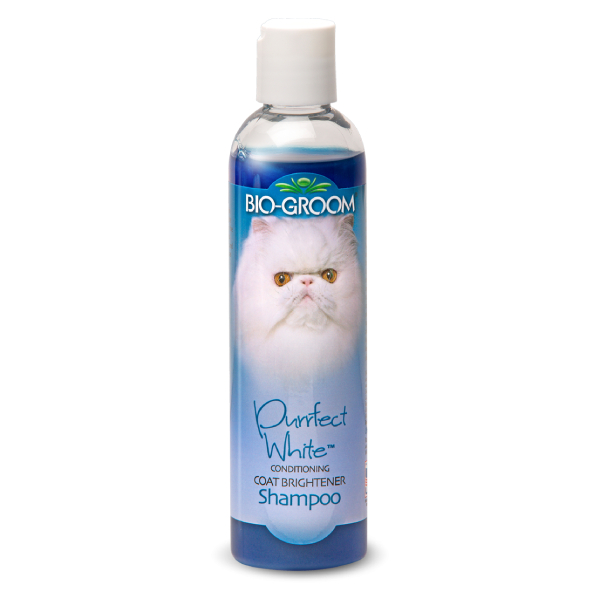 Bio Groom Purrfect White šampūns kaķiem ar baltu apmatojumu 236ml