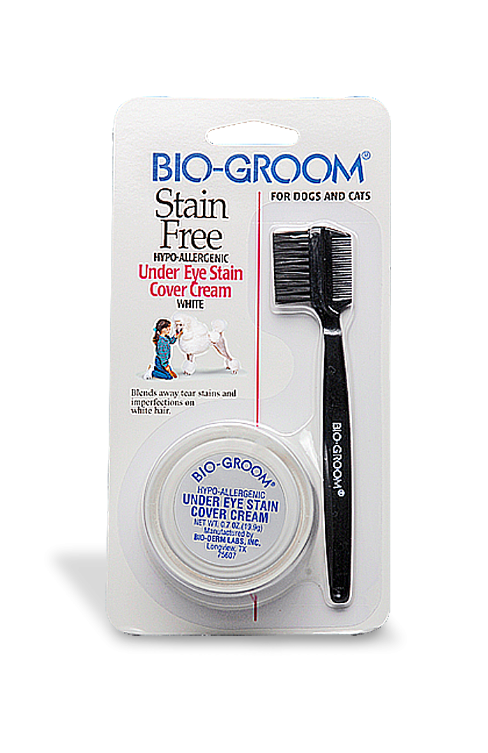 Bio Groom Stain Free hipoalerģiskais krēms suņiem pret traipiem zem acīm 19,90g