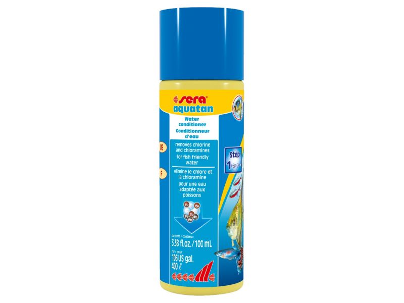 SERA AQUATAN līdzeklis ūdens attīrīšanai 100ML